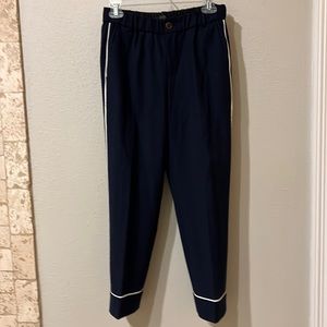 J Crew side stripe pants